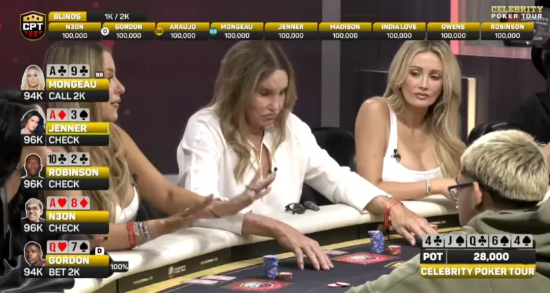 Caitlyn Jenner Plays Her First Real Poker Tournament in Vegas